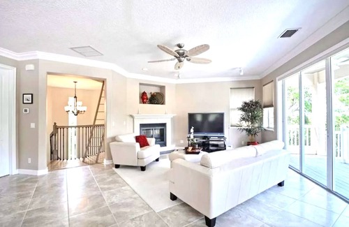 North Beach House | Beach side paradise,Walk to beach Beach,heated pool &hot tub .Total Privacy