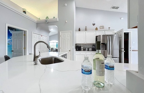 Four Corners House | Beach Themed Vacation Pool/Spa Home/Close To Disney