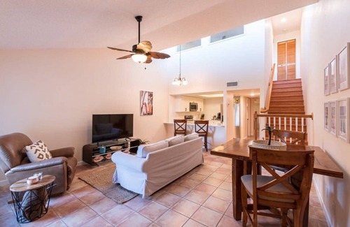 Cocoa Beach House | Beach Townhome Steps from Downtown Cocoa Beach