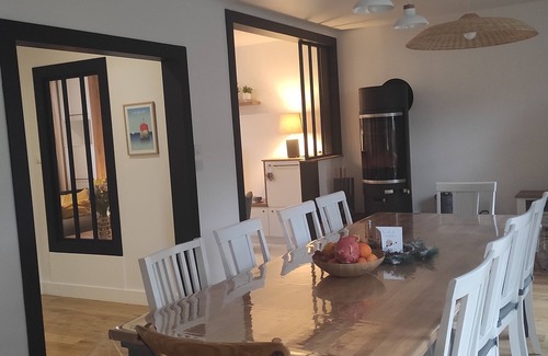 Brignogan-Plage House | Beaches at 100 M -Sauna - Leisure, Relaxation - Family oriented, Quiet, Enclosed land. 4*