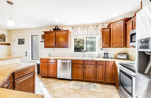 Port Hadlock House | Beachfront 3-story home w/deck, bay views, hot tub, game room, WiFi, EV charger