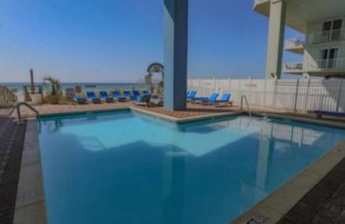 Panama City Beach Condo | Beachfront 3bedroom condo watch dolphins play from the balcony fitness room pool