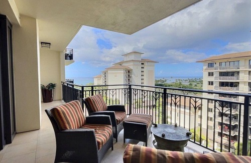 Ko Olina Condo | Beachfront 8th FL 3 bed at Beach Villas Ko Olina beautiful ocean views! OT821