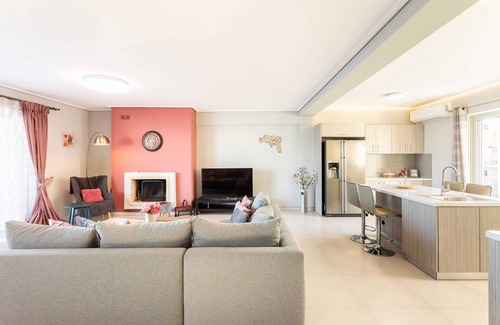 Spata-Artemida House | Beachfront Artemida Retreat - Peony Seabreeze Gem
