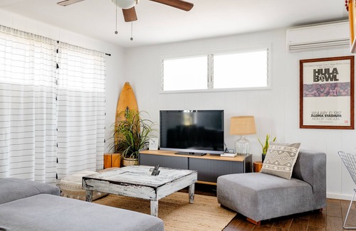 Ewa House | Beachfront Bungalow with Gated Entry and Pet Friendly