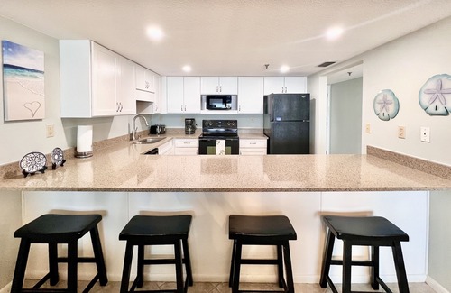 Crescent Beach Condo | Beachfront Condo, Newly Remodeled, Large Balcony, Beach Service, Pool