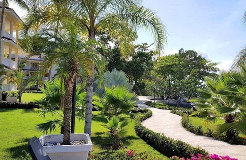 Playa Chiquita Apartment | Beachfront condo in downtown Sosua, guest-friendly, sea views