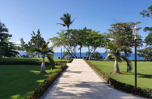Playa Chiquita Apartment | Beachfront condo in downtown Sosua, guest-friendly, sea views