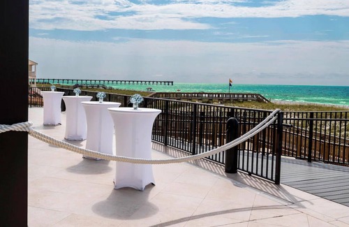 Navarre Beach House | Beachfront Elegance Unveiled: 3 Units w/Beach view Balcony,Onsite Pool,Hot Tubs