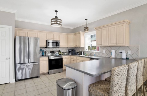 Southpointe House | Beachfront Escape with pool, 50 Steps to Beach