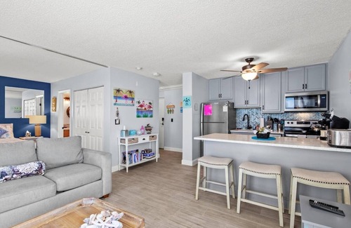 South Island Condo | 🌴 Beachfront Gulf View Condo | Estero Beach & Tennis Club 206C Located in the desirable Estero Beach & Tennis Club, this 2nd-floor unit offers panoramic Gulf views, private balcony sunsets, and direct beach access