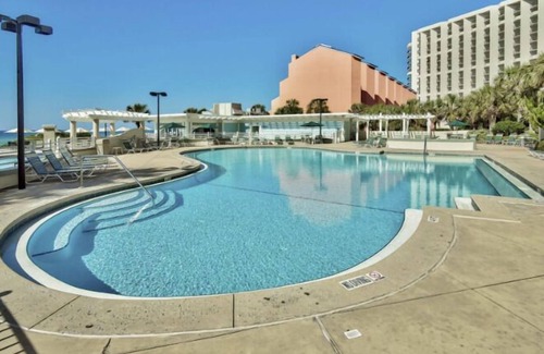 Four Mile Village Condo | Beachfront | Gulf Views | Tiki Bar | Private Beach