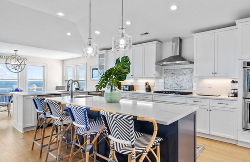 Atlantic Beach House | Beachfront home with ocean views, private pool, hot tub, media room & pool table