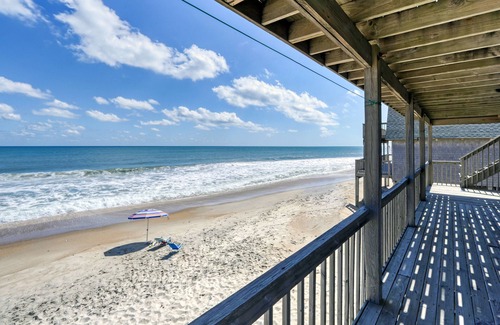 Buxton House | Beachfront home w/incredible views, waterfront decks, and easy beach access