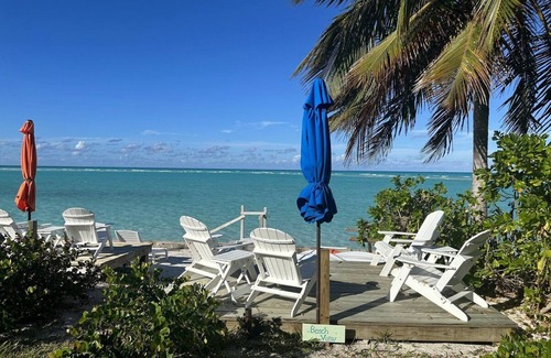 Spanish Wells Apartment | Beachfront large 2/2 on Spanish Wells' northside beach. Sun deck by the water.