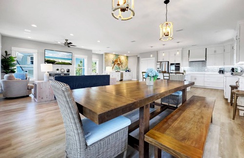 Cape San Blas House | Beachfront Lot with Incredible Ocean Views! Sleeps 20! Private, Heated Pool!