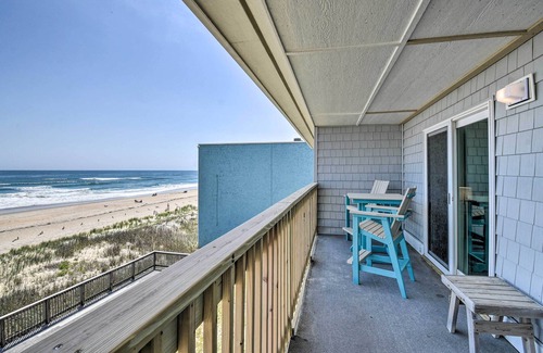 South Nags Head Condo | Beachfront Nags Head Condo w/Private Balcony!