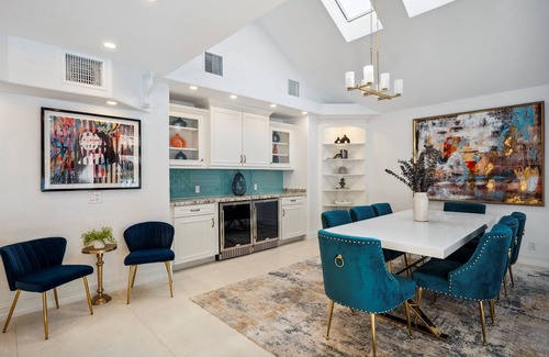 Pompano Beach Villa | Beachfront Oasis w/Htd Pool Cinema Game-Room Tiki