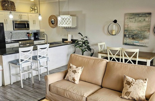Potrero Condo | Beachfront one-bedroom, ocean view condo with toes in the sand!