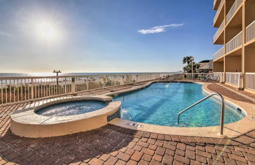 Lower Grand Lagoon Apartment | Beachfront PCB Condo with Resort Pool, Gym and Hot Tub