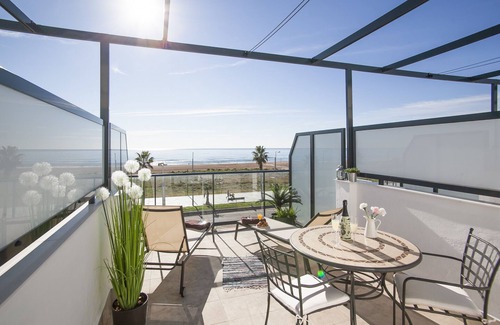 Castelldefels Apartment | Beachfront Penthouse ZA2N4