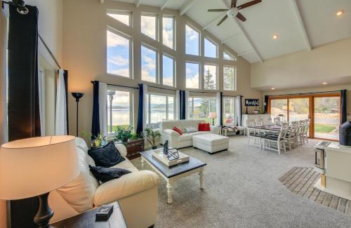 Sandpoint House | Beachfront Sagle Retreat with Boat Dock and Lift