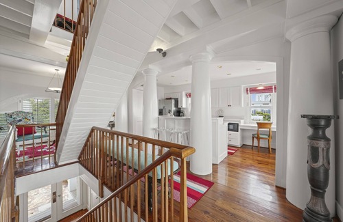 Seaside House | Beachfront in Seaside on 2 lots, Gulf views, Porches & Rooftop Deck, 2 Bikes