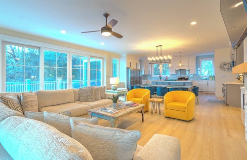 Palmetto Dunes House | Beachside Boardwalk & Views | Pool + Hot Tub | 202 on the Sound