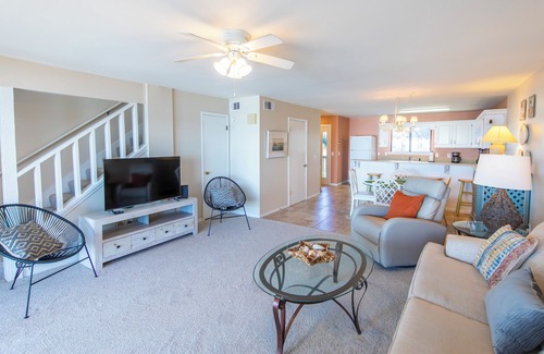 Dune Allen Beach House | Beachside Pool, Private Beach Boardwalk, Screen Porch, Near shops and restaurant