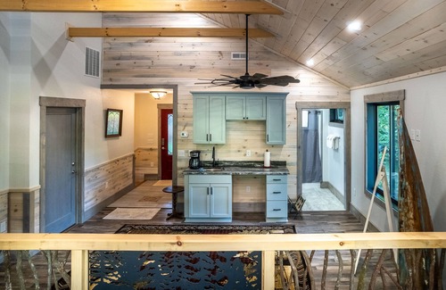 Tuckasegee House | Bear Lake Dream - Immaculate, Brand New, Private Lake Front House with a Hot Tub!