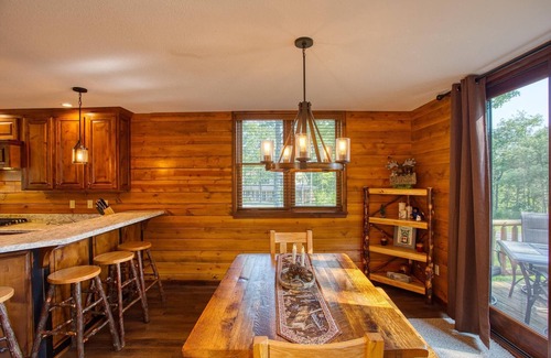 McHenry House | Bear on Mountain offers an exquisite Log Cabin on WISP Mountain