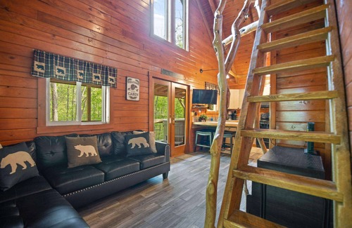 Campton Cabin | Bear Ridge Bungalow RRG Hot Tub Pet Friendly Secluded
