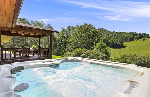 Burnsville House | Bear's Den | 2 Homes, Hot Tub & Views⛰️ + Biltmore Pass