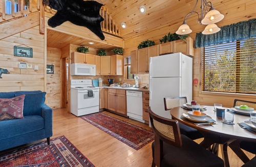 Heber Cabin | Bear's Den | Hot Tub~Fireplace~BBQ~Sleeping Loft