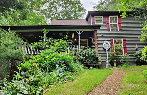 Dahlonega Cottage | 'BEARADISE CHALET' UNIQUE Secluded Retreat Estate (WHO'LD GUESS IT'S IN TOWN?)