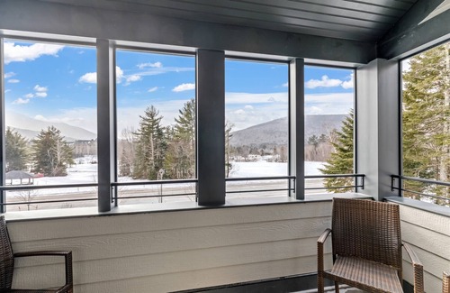 Waterville Valley House | Bearfoot Lodge: Gorgeous, New, Stunning Views, Across from Beach, Walk to Town, Hike, Bike