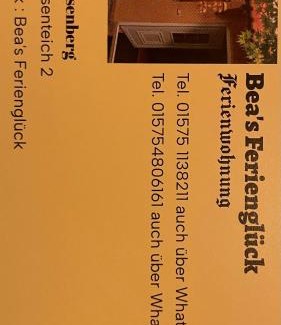Busenberg Apartment | Beas Ferienglück
