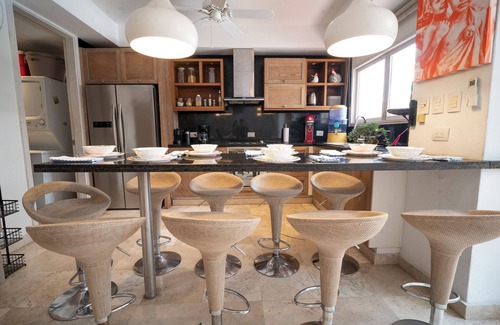 Cartagena Walled City Apartment | Beatiful view in front the sea ,inside old City