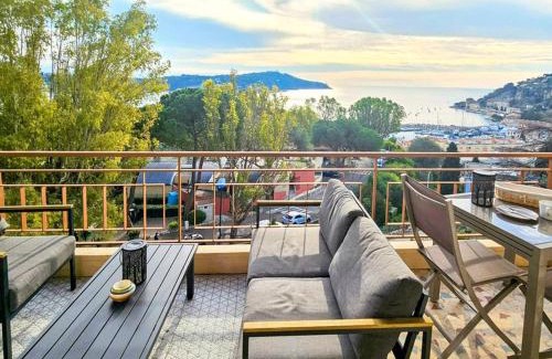 Villefranche-sur-Mer Apartment | Beau 2 pieces avec vue imprenable sur la rade