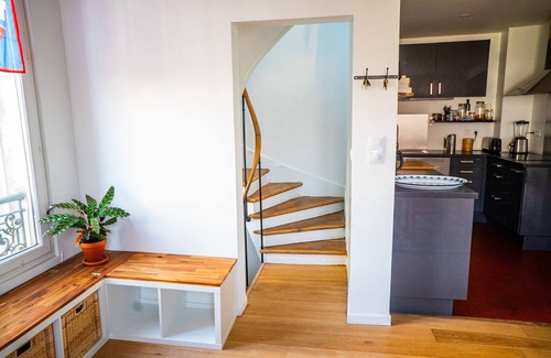 Pantin Apartment | Beau Duplex à Pantin, à Proximité du Parc de la Villette Idéal Pour les JO!