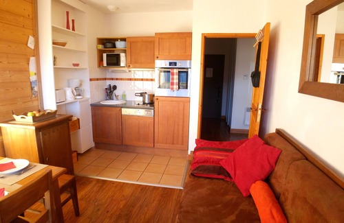 Saint-Lary-Soulan Apartment | Beau T2 Cabine, Prestige residence, Mountain view, Foot slopes, Swimming pool, Sauna .