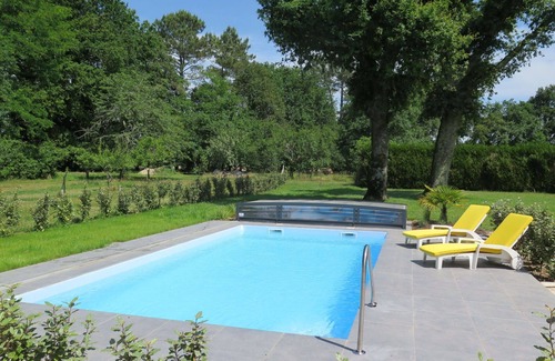Saint-Geours-de-Maremne Villa | Beautiful private villa for 6 people with A/C, WIFI, private pool, TV, terrace and parking
