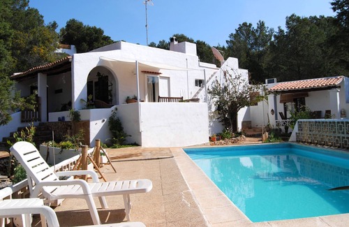 Sant Antoni de Portmany House | Beautiful 3 Bed Villa with Private Apartment and Private Pool Close to Beaches