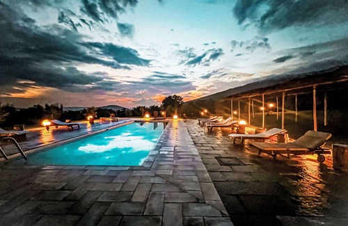 Castiglion Fiorentino Villa | Beautiful private villa for 11 guests with WIFI, A/C, private pool, TV and patio