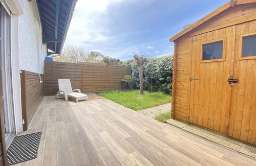 Mimizan Apartment | Beautiful 1 * apartment for 4 to 5 people a few steps from the current and the beach of Mimizan!