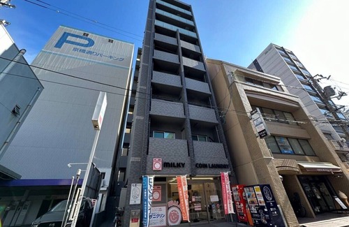 Hiroshima City Centre Apartment | Beautiful 1 BR New Apt City Center for 3 Ppl