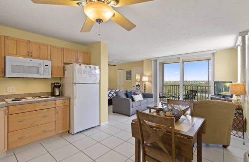 Bonita Springs Condo | Beautiful 10th floor unit across the street from the beach.