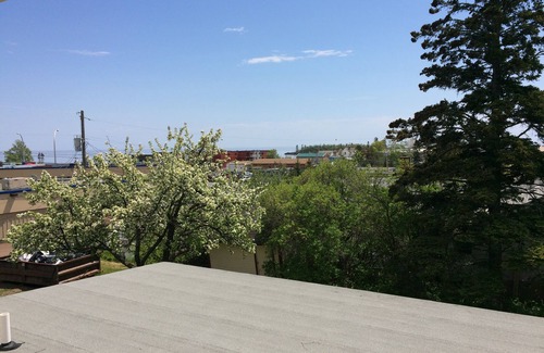 Grand Marais Apartment | Beautiful 2 Bedroom Downtown Grand Marais w/Incredible Lake Views