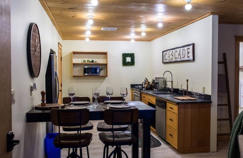 Lake Placid Condo | Beautiful 2-bedroom with private outdoor space. 5min walk to Main Street.