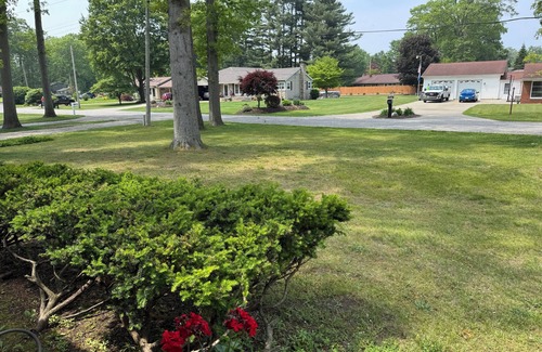 Trail Creek House | Beautiful 2-bedroom house with WiFi and AC in Trail Creek. Large lawn backyard.